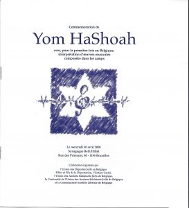 Yom Ha Shoah 30avril 2008